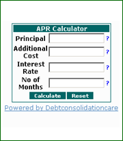 View sample of APR Calculator View sample of APR Calculator