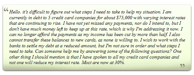 debt consolidation program details