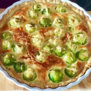 Parmesan-Crusted Brussels Sprouts